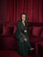 Abaya Émeraude Royal